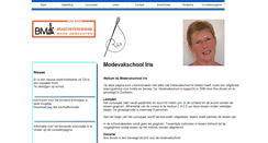 Desktop Screenshot of modevakschool-iris.nl